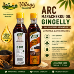 ARC Marachekku Gingelly Oil (Cold Pressed Sesame Oil)|ARC மரச்செக்கு நல்லெண்ணெய் (குளிர் பிழிந்த எள்ளெண்ணெய்)